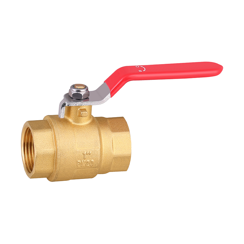 GH-1002 Messing Full Port Thread Ball Valve weiblich weiblich weiblich