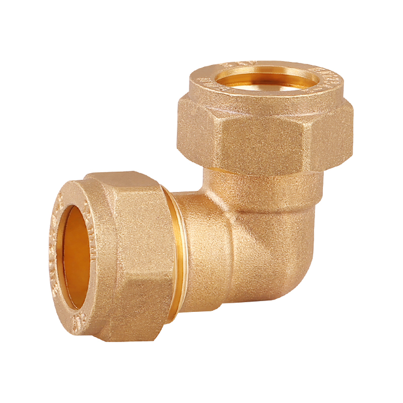 GH-6018 Messingkompression gleicher Ellbogen
