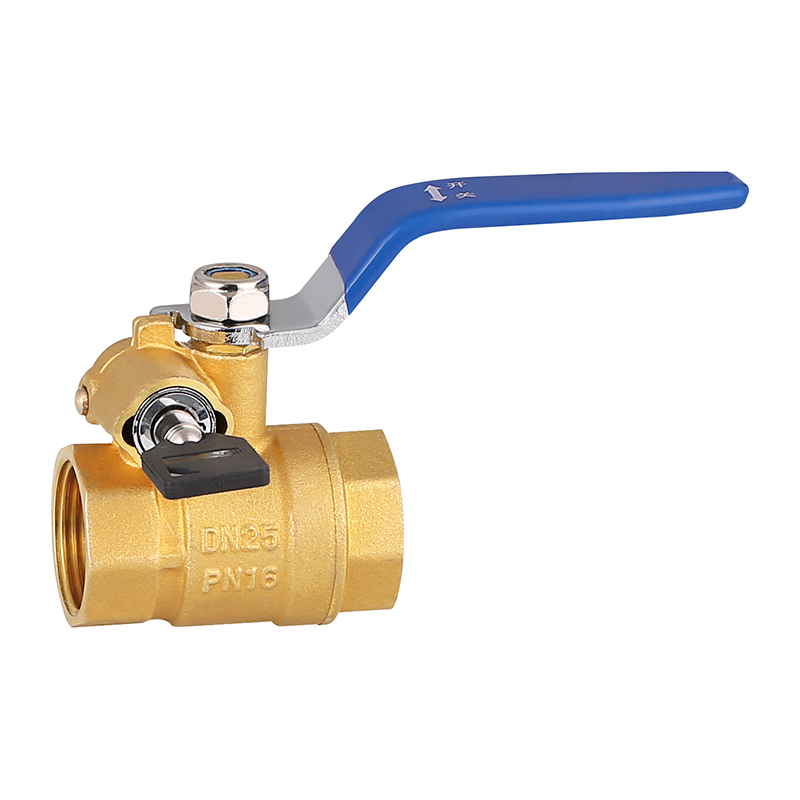 GH-1022 Messingschaltkugelventil mit Levelgriff