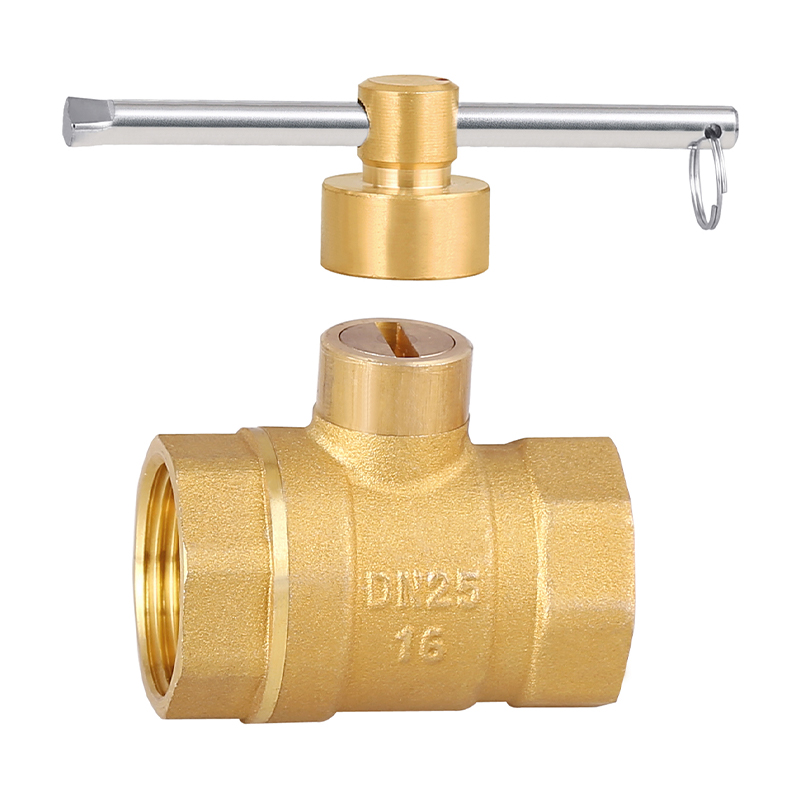 GH-1023 Messing Magnetic Locking Ball Ventil