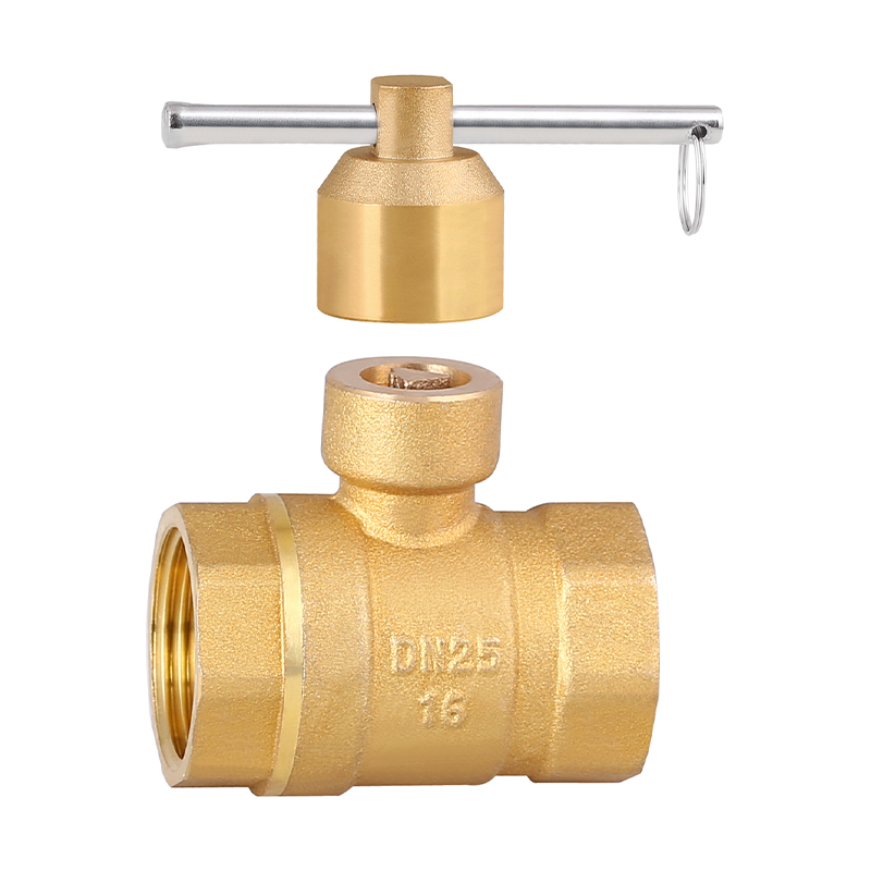 GH-1024 Messingverriegelung Ballventil weiblich weiblich weiblich