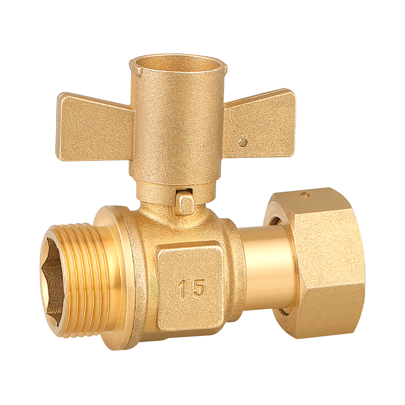 GH-1032 Messing-Lock-Kugelventil mit Schlüsselgriff