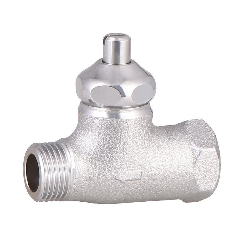 GH-3008 Nickel plattiertes Messing-Stoppventil