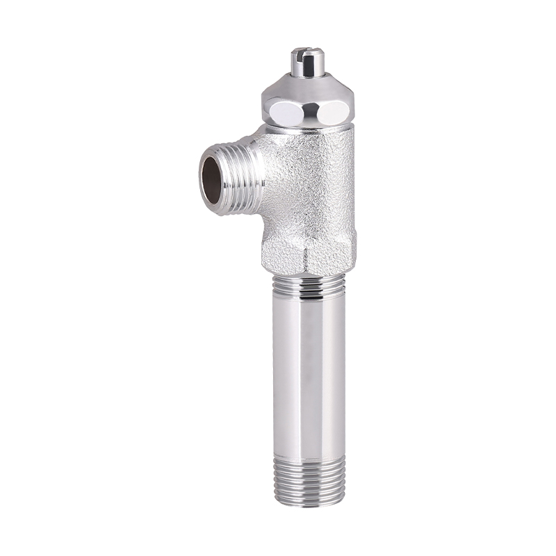 GH-3010 Messinghandbuch Stoppventil Nickel plattiert
