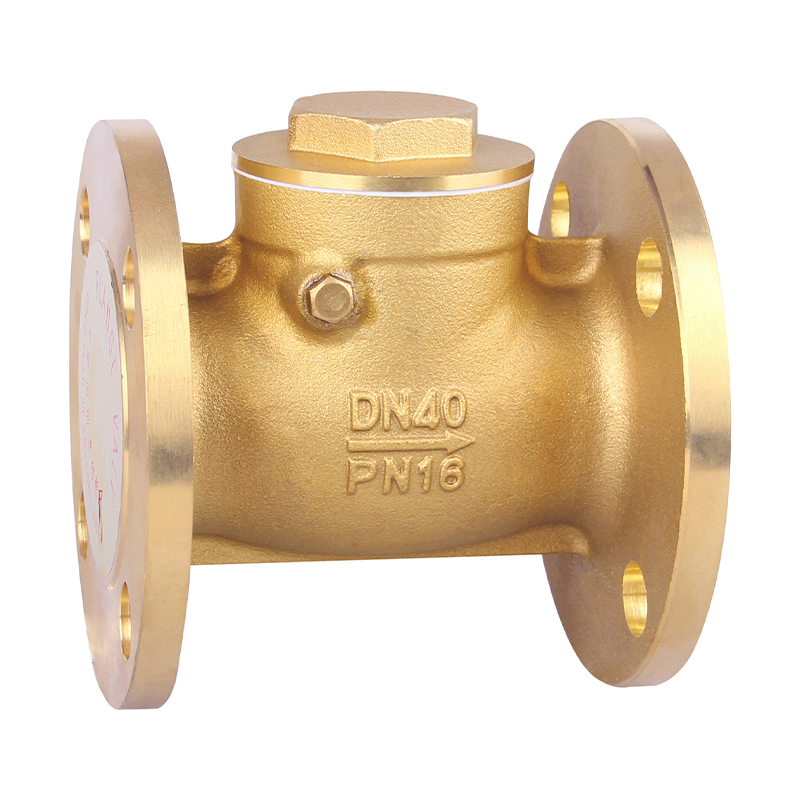 GH-4006 Messingflansch-Checkventil